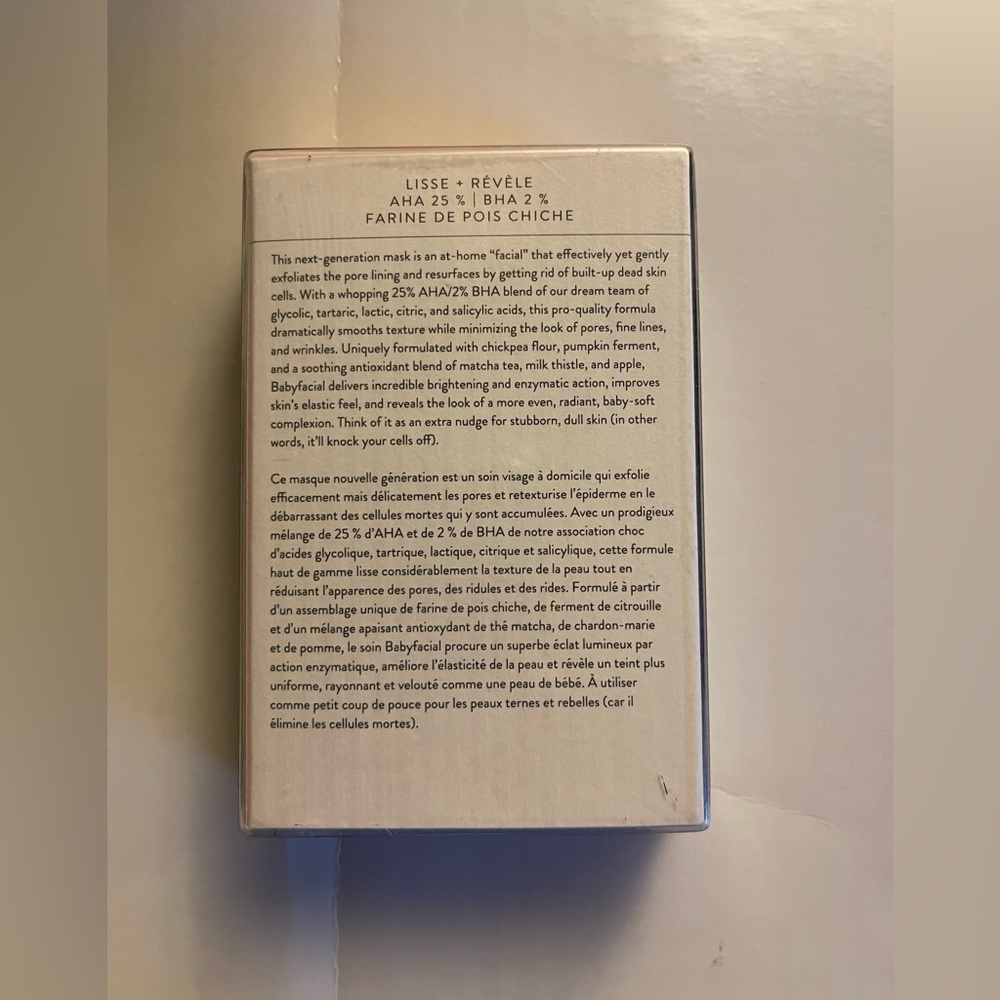 Drunk Elephant T.L.C. Sukari Babyfacial AHA/BHA Face Mask 1.69 Ounces - Picture 3 of 4